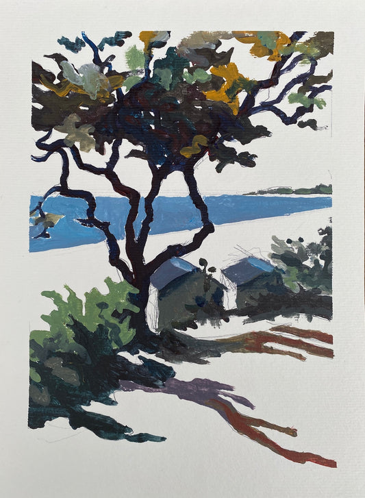 TREES BY THE SEA #8 - Plage des Sableaux